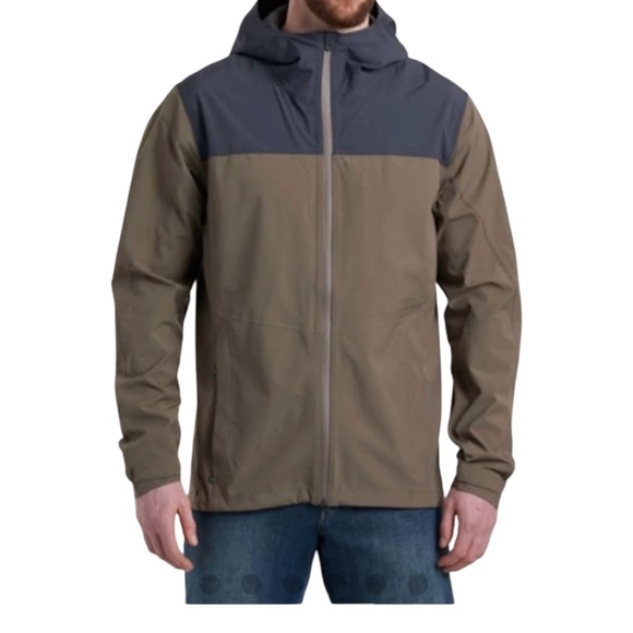 Kuhl NWT Stretch Voyager Jacket Driftwood Men’s Size M - Picture 3 of 10
